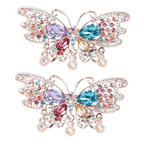 MAJORMENCH 2stücke Pferdeschwanzhalter Haarspangen Automatische Clips Für Frau Mädchen Mit Exquisiten Details Für Partys Festivals Alltag von MAJORMENCH