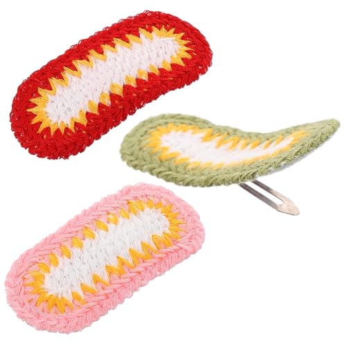MAJORMENCH 3-teilige Wollstrick-haarnadeln, Hübsche Haar-accessoires, Kopfbedeckungen Für Frauen von MAJORMENCH