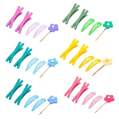 MAJORMENCH 30stücke Blume Haarspangen Kreuz Bogen Haarnadel Barrettes Mädchen Einfache Seite Clips von MAJORMENCH