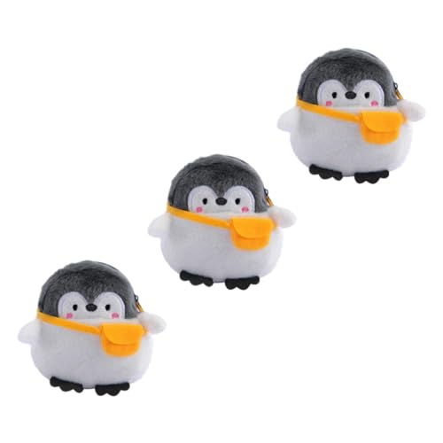 MAJORMENCH 3stücke Geldbörse Pinguin Aus Hochwertigem Langlebig Und Tragbar Und Leicht Mit Sauberem Reißverschluss Als Für Familie Und Freunde von MAJORMENCH