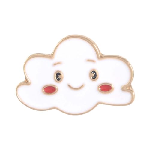 MAJORMENCH 4 STÜCKE Niedliche Regenbogen broschen aus Langlebigem Legierungsmetall Kreative Cartoon anstecker für Mädchen Vielseitiger Schmuck zur Dekoration von Kleidung Taschen und von MAJORMENCH