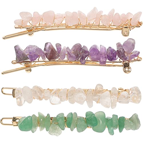 MAJORMENCH 4stücke Kristall-haarnadel Damen-haarspange Kristall-haarspange Haarschmuck Bunte Haarspangen Für Hochzeit Geburtstag Alltag Und Anlässe von MAJORMENCH