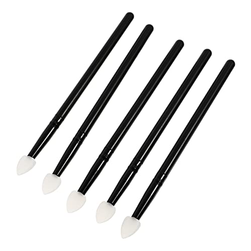 MAJORMENCH 5stücke Silikon Lidschattenpinsel Für Augen Make-up Reusable Kosmetikpinsel Für Lidschatten Feuchtigkeitscreme Und Masken Anwendung Ergonomischer Griff Für Einfachen Gebrauch von MAJORMENCH