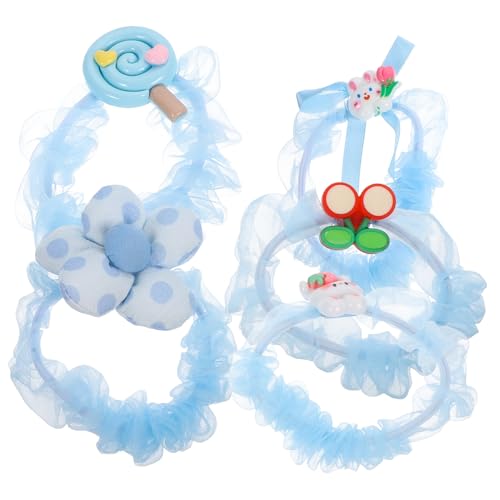 MAJORMENCH 5stücke Elastische Haargummis Für Mädchen Haarbänder Für Kleinkinder Haarschleifen Zum Binden Für Geburtstagsfeiern Und Fotoshootings von MAJORMENCH