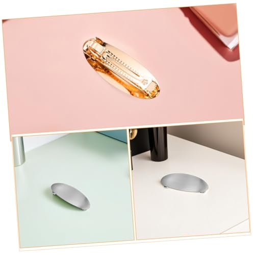 MAJORMENCH 6stücke Französische Haarspangen Für Damen Ovale Form Metallspangen Haarschmuck Für Verschiedene Anlässe Sicherer Sitz Für Dickes Haar von MAJORMENCH