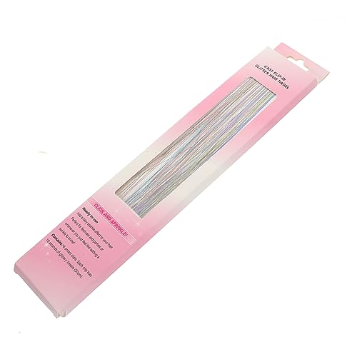 MAJORMENCH 6stücke Teiliges Haarsträhnen Farbige Haarschmuck-extensions Dekorative Haar-tinsel Für Mädchen Einfach Anzubringen Für Partys Und Besondere Anlässe von MAJORMENCH