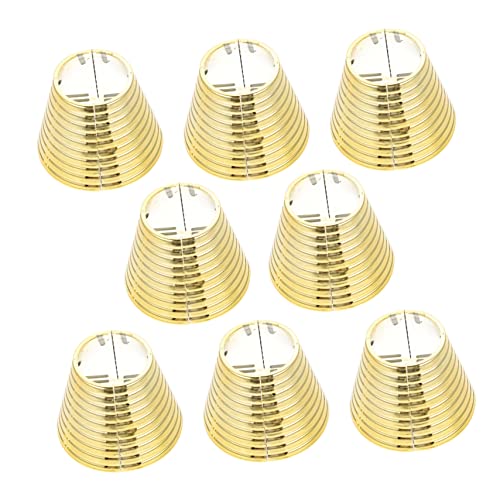 MAJORMENCH 8 Stück Teilig Ponytail Holder Haarspangen mit Metalloptik Rutschfeste Barrette Haarschmuck für Damen Vielseitige Pferdeschwanz Ringe für Alltag Party Hochzeit Bequem und Schonend von MAJORMENCH