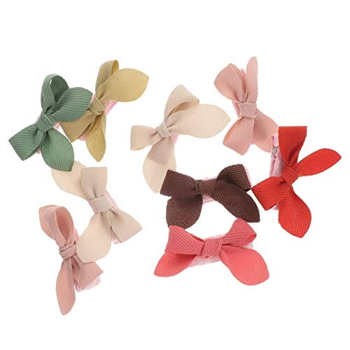 MAJORMENCH 9 Stück Teiliges Haarschleifen für Mädchen Bunte Alltagstaugliche Haarspangen mit Starker Haftung Vielseitig Kombinierbar für Kindergarten Party und Schule Geeignet für Jahre von MAJORMENCH