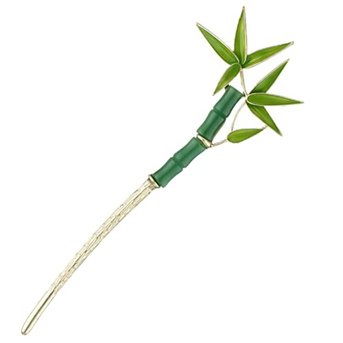 MAJORMENCH Bambus Haarstab Für Dutt Frisuren Metall Haarnadel Chignon Haar Essstäbchen Frauen Kopfschmuck von MAJORMENCH
