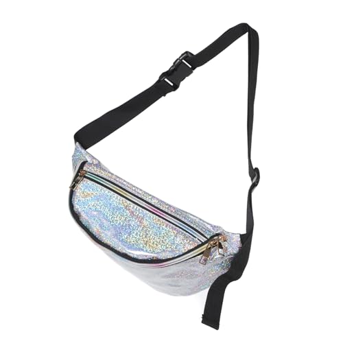 MAJORMENCH Bauchtasche Damen PU Sportliche Hüfttasche mit Verstellbarem Gürtel Outdoor Running Crossbody Bag für Freizeit und Reisen Stylische Leichte und Wasserabweisende Gürteltasche in von MAJORMENCH