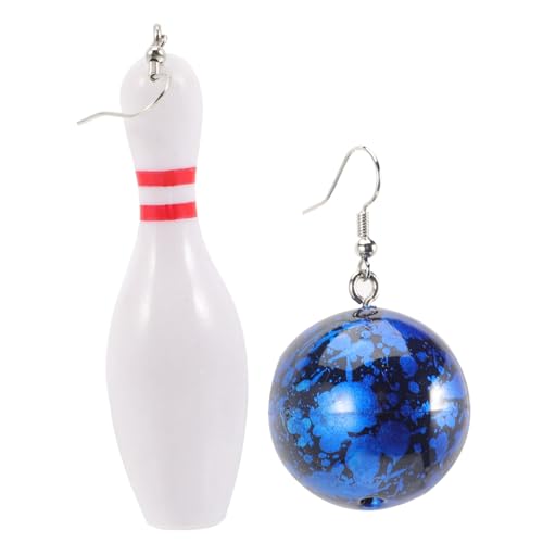 MAJORMENCH Bowlingkugel Ohrstecker Sportliche Asymmetrische Stift Ohrringe für Damen Leicht Modisch Langlebiges Legierungsmaterial für Bowling Fans und Sportliche Looks MAJORMENCH Bowlingkugel Ohrstecker Sportliche Asymmetrische Stift Ohrringe für Damen Leicht Modisch Langlebiges Legierungsmaterial für Bowling Fans und Sportliche Looks von MAJORMENCH