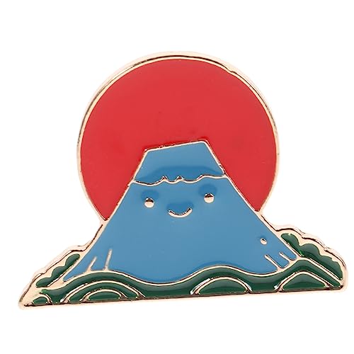 MAJORMENCH Brosche Pin Cartoon Fuji Berg Design Anstecknadel für Frauen Kleidung Rucksack Party Schmuck Zubehör Langlebig Modisch MAJORMENCH Brosche Pin Cartoon Fuji Berg Design Anstecknadel für Frauen Kleidung Rucksack Party Schmuck Zubehör Langlebig Modisch von MAJORMENCH