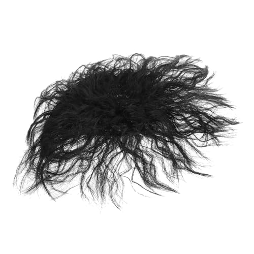 MAJORMENCH Curly Hair Toppers Mit Clips Unsichtbare Echthaar-haarteile Mit Für Frauen Perfekter Haarvolumen Und Farbwechsel Atmungsaktive Kopfbedeckung Gegen Graue Haare Und Haarausfall von MAJORMENCH