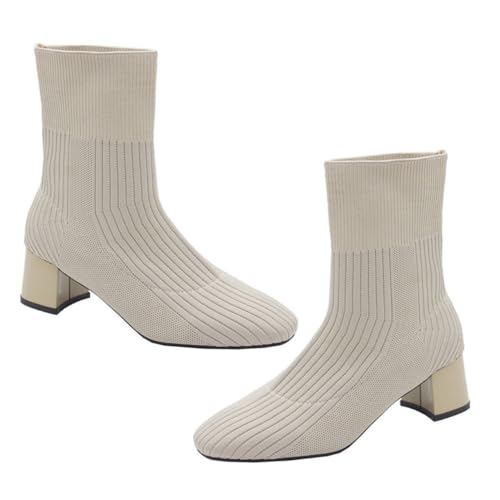 MAJORMENCH Damen Stiefeletten Herbst Boots mit Chunky Absatz Quadratische Zehenpartie Atmungsaktives Gewebe Rutschfeste Gummisohle Bequeme Stabile Mode Herbstschuhe MAJORMENCH Damen Stiefeletten Herbst Boots mit Chunky Absatz Quadratische Zehenpartie Atmungsaktives Gewebe Rutschfeste Gummisohle Bequeme Stabile Mode Herbstschuhe von MAJORMENCH