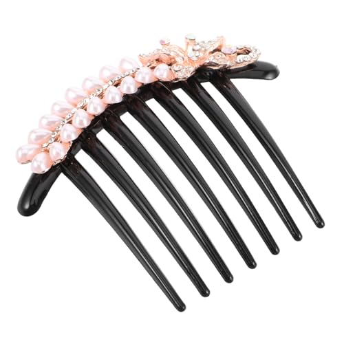 MAJORMENCH Elegante Perlen Haarforken Haarkamm zum Stecken Damen Haarschmuck für Festliche Anlässe mit Langlebiger Verarbeitung und Kompakter Tragbarer Form für Brautjungfern und Hochzeit von MAJORMENCH