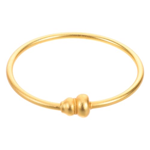 MAJORMENCH Eleganter Chinesischer Kupfer Armreif mit Traditioneller Handwerkskunst Komfortabler und Langlebiger Gourd form Schmuck im Modernen Chinesischen Stil für Damen und Alltag von MAJORMENCH