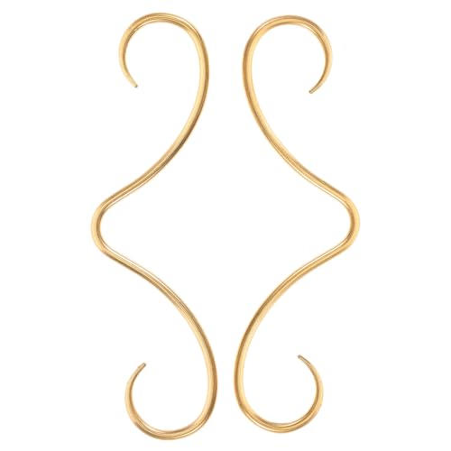 MAJORMENCH Fake Septum Ring Mustache Design Nasenpiercing Schmuck Langlebig Sicherer Sitz Modisch Damen Herren von MAJORMENCH