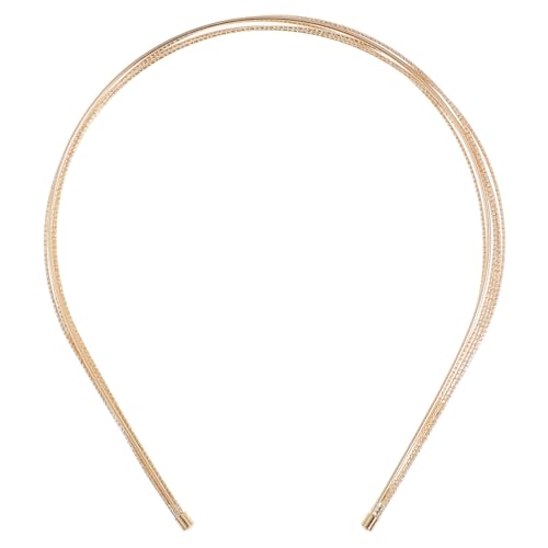 MAJORMENCH Feines Mehrlagiges Metall Haarreif Damen Haarband Haarschmuck Hochzeit Party Styling Einfache Kopfbedeckung Elegant Langlebig für Besondere Anlässe von MAJORMENCH