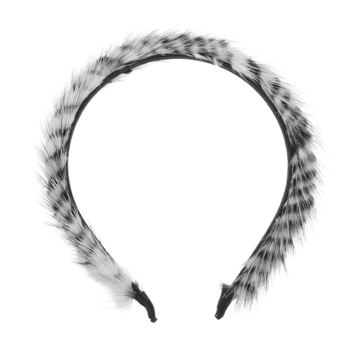 MAJORMENCH Flauschiges Stirnband Für Damen Süßes Stirnband Mit Dekorativem Design Bequem Und Sicher Zu Tragen Für Mädchen Und Frauen Für Make-up Training Und Sport von MAJORMENCH