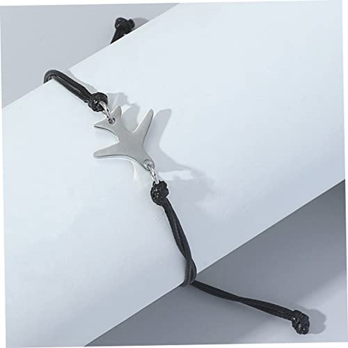 MAJORMENCH Flugzeug Armband Herren Geflochtenes Einstellbares Schnurarmband für Jungen Verstellbares Armband mit Flugzeug Anhänger Freundschafts und Geburtstagsgeschenk von MAJORMENCH