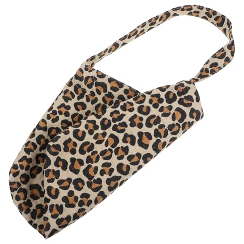 MAJORMENCH Große Kapazität Leopard Schultertasche Retro Armpit Bag aus Leicht und Atmungsaktiv Modische Umhängetasche Damen Alltag Einkaufen von MAJORMENCH