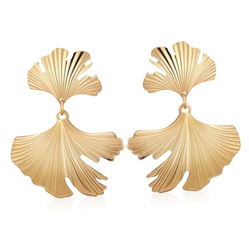 MAJORMENCH Große Ohrringe Damen Metall Tropfen Design Lange Baumeln Modischer Schmuck Für Anlässe Komfortabel Langlebig MAJORMENCH Große Ohrringe Damen Metall Tropfen Design Lange Baumeln Modischer Schmuck Für Anlässe Komfortabel Langlebig von MAJORMENCH