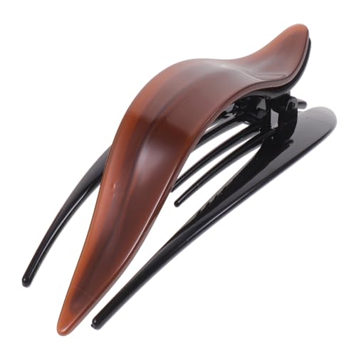 MAJORMENCH Großer Französischer Haarklammer Clip für Damen Starker Langlebiges Material Rutschfest Geeignet für Dünnes und Dickes Haar Modischer Haarschmuck für Alltag Party und MAJORMENCH Großer Französischer Haarklammer Clip für Damen Starker Langlebiges Material Rutschfest Geeignet für Dünnes und Dickes Haar Modischer Haarschmuck für Alltag Party und von MAJORMENCH