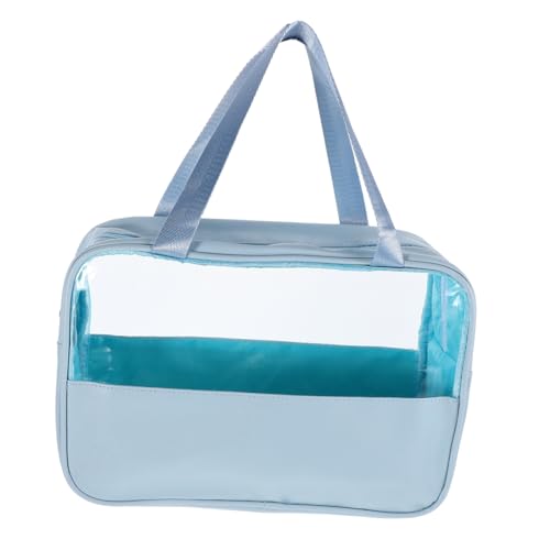 MAJORMENCH Großvolumige wasserdichte Kosmetiktasche Für Reisen Tragbarer Make-up Organizer Mit Stilvollem Patchwork-Design Für Damen Und Vielseitige Anwendungen von MAJORMENCH