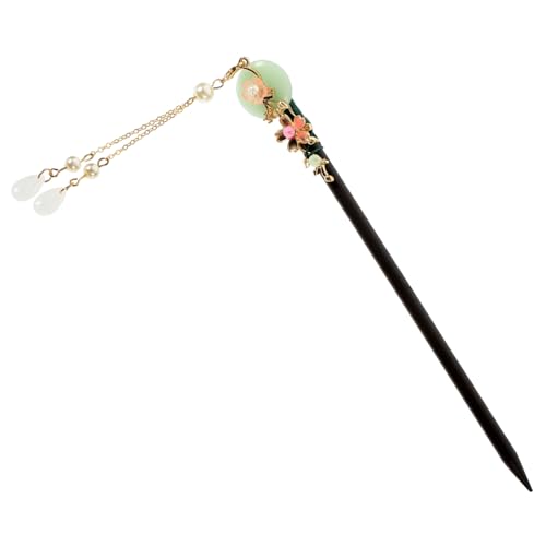 MAJORMENCH Chinesischer Haarstab Aus Holz Vintage Haarstäbchen Für Frauen Haarknotenstäbe Mit Quaste Für Mädchen Chinesische Haarstäbe Für Hochzeit Haarstyling-tools Für Dutt von MAJORMENCH