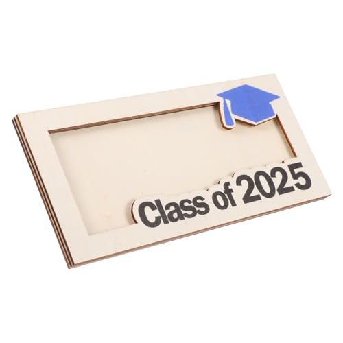MAJORMENCH Holz Kartenetui Graduation Card Organizer Holz Geldbörse Geschenk für Männer Frauen Abschlussfeier Tragbar Kompakt Praktisch für Kreditkarten Visitenkarten von MAJORMENCH