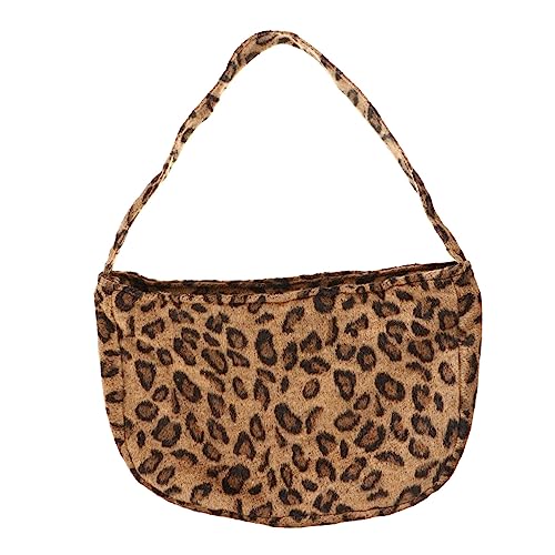 MAJORMENCH Leopardenmuster Armpit Shoulder Bag Damen Leichte Handtasche Mode Retro Stil Für Alltag Party Shopping von MAJORMENCH