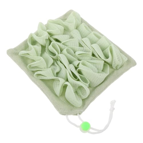 MAJORMENCH Loofah Waschlappen Mit Seifenhalter Dual-sided Exfolierender Duschschrubber Für Männer Frauen Und Tragbarer Hautfreundlicher Körperpeeling-waschlappen Für Dusche von MAJORMENCH