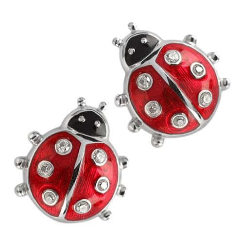 MAJORMENCH Marienkäfer Ohrstecker Damen Silber Ohrschmuck Niedlich Elegant Alloy Party Hochzeit Schmuck MAJORMENCH Marienkäfer Ohrstecker Damen Silber Ohrschmuck Niedlich Elegant Alloy Party Hochzeit Schmuck von MAJORMENCH