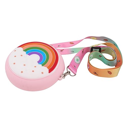 MAJORMENCH Mini Geldbörse Schultertasche Nette Handtasche im Regenbogen für Münzen Schlüssel Kleine Gegenstände Perfektes Accessoire für Partys Ausflüge von MAJORMENCH