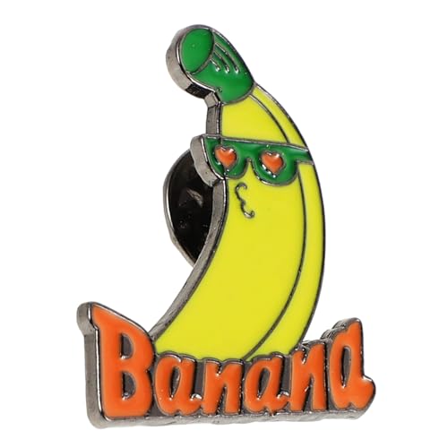 MAJORMENCH Niedlicher Obst Emaille Anstecker Rucksack Brosche aus Langlebiger Legierung Cartoon Obst Design Leichtes Zubehör für Jacken Hüte Studenten Taschen Dekoration von MAJORMENCH