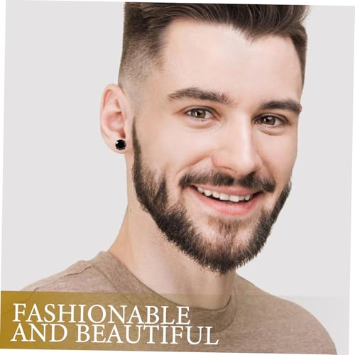 MAJORMENCH Ohrstecker Punk Ohrringe mit Zirkonia Langlebig Hautfreundlich Modisch für Party Club Alltag von MAJORMENCH