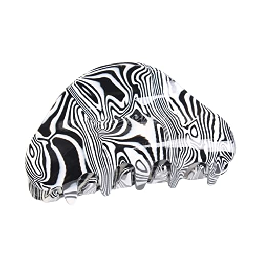 MAJORMENCH Pferdeschwanz Krallenklammer Haarklammer Mädchen Haarspange Krallenclips Haarklammern Rutschfeste Haarmodifikation Elegante Look Party Feier Alltag Acetatfolie von MAJORMENCH