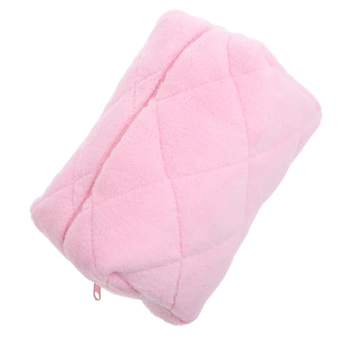 MAJORMENCH Plüsch Kosmetiktasche Großer Toilettentaschen Organizer Für Reisen Mehrzweck Makeup Bag Stylischem Für Damen Fuzzy Und Geräumig Schützt Ihre Kosmetik Sicher von MAJORMENCH