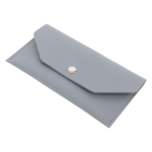 MAJORMENCH Pu Leder Geldbörse Organizer Für Bargeld Wiederverwendbare Kleine Brieftasche Mit Fächern Für Münzen Und Karten Eleganter Geldbeutel Für Damen von MAJORMENCH