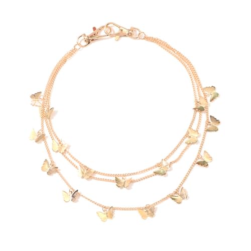 MAJORMENCH Taillengürtel Für Damen Aus Hochwertigem Metall Goldfarben Mit Karabinerverschlüssen Taillenkette Für Strandpartys Und Entspannte Anlässe von MAJORMENCH