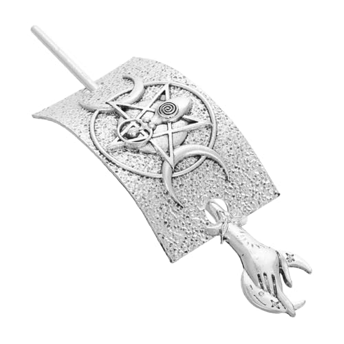 MAJORMENCH Retro Mond Haarnadel Für Damen Eleganter Haarclip Im Klassischen Design Für Hochzeiten Partys Und Täglichen Gebrauch Sorgt Für Stilvolle Akzente von MAJORMENCH