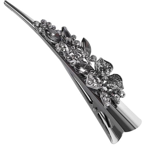 MAJORMENCH Rhinestone Haarspange Für Damen Vintage Duckbill Alligator Clip Mit Glitzerndem Design Für Haarkreationen Und Stilvolles Haarstyling MAJORMENCH Rhinestone Haarspange Für Damen Vintage Duckbill Alligator Clip Mit Glitzerndem Design Für Haarkreationen Und Stilvolles Haarstyling von MAJORMENCH
