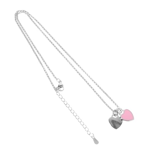 MAJORMENCH Romantische Anhänger Halskette Kupfer Vergoldet mit Verlängerungskette Stilvolles zum Valentinstag und Jahrestag für Damen Eleganter Schmuck von MAJORMENCH