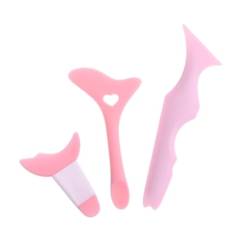 MAJORMENCH Silikon Make up Hilfsmittel mit Eyeliner Schablonen und Lidschatten Applikator Wiederverwendbar Hautfreundlich Präzise Anwendung für Anfänger Sanftes Material Augen make up von MAJORMENCH