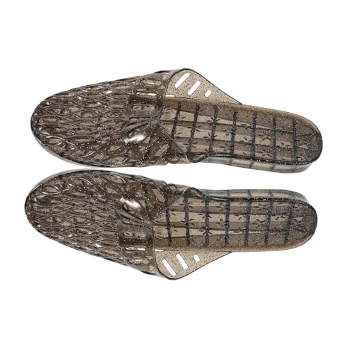 MAJORMENCH Sommerruhrschuhe Frauen Transparentes Gelee -material Für Innen- Und Duschbad Im Freien Und Outdoor von MAJORMENCH