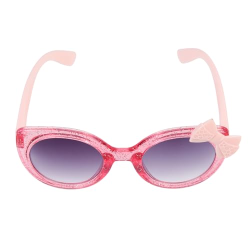 MAJORMENCH Sonnenbrille mit Farbigem Schleifendesign Transparente Rahmen Leichte Partybrille für Mädchen und Jungen Passend als Lustiges und Fotoaccessoire von MAJORMENCH