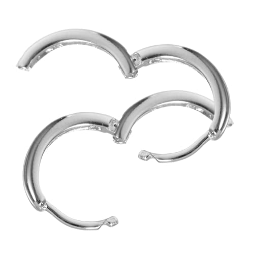 MAJORMENCH Sterling Silber Creolen Ohrringe Klein Leicht Unisex Minimalistisch Für Damen Herren Alltag Party Schmuck von MAJORMENCH