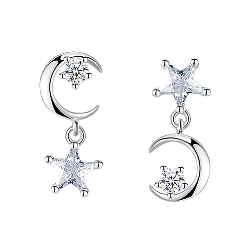 MAJORMENCH Sterling Silber Teardrop Ohrringe Sternform für Frauen Partys Einfach zu für Freunde Familie MAJORMENCH Sterling Silber Teardrop Ohrringe Sternform für Frauen Partys Einfach zu für Freunde Familie von MAJORMENCH