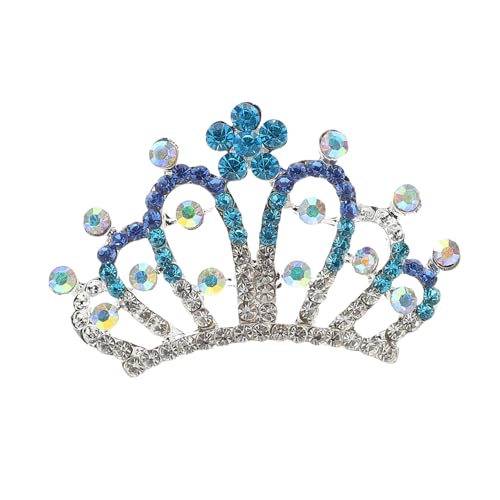 MAJORMENCH Tiaras Krone Prinzessin Strass -mini -tiaras Mit Kammkristalltiaras Stirnband Braut Haarzubehör Für Frauen Hochzeits Geburtstagsfeier von MAJORMENCH