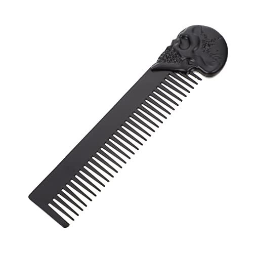 MAJORMENCH Tragbarer Bartkamm aus Zinklegierung Multifunktionaler Haarkamm für Männer zum Styling und Frisieren von Bart und Haar Salon und Heimgebrauch Kompakt MAJORMENCH Tragbarer Bartkamm aus Zinklegierung Multifunktionaler Haarkamm für Männer zum Styling und Frisieren von Bart und Haar Salon und Heimgebrauch Kompakt von MAJORMENCH